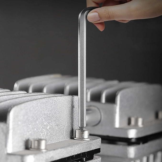 9 Pc Large Metric Hex Ball Allen Key Wrench Set 1.5 2 2.5 3 4 5 6 8 & 10mm 1