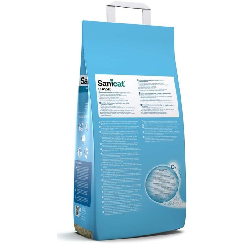 Product Introduction of Sanicat - Classic Marseille soap scented cat litter Fast absorption product for your pet’s hygiene | No dust | Keep Your Home Clean | 10L capacity 6