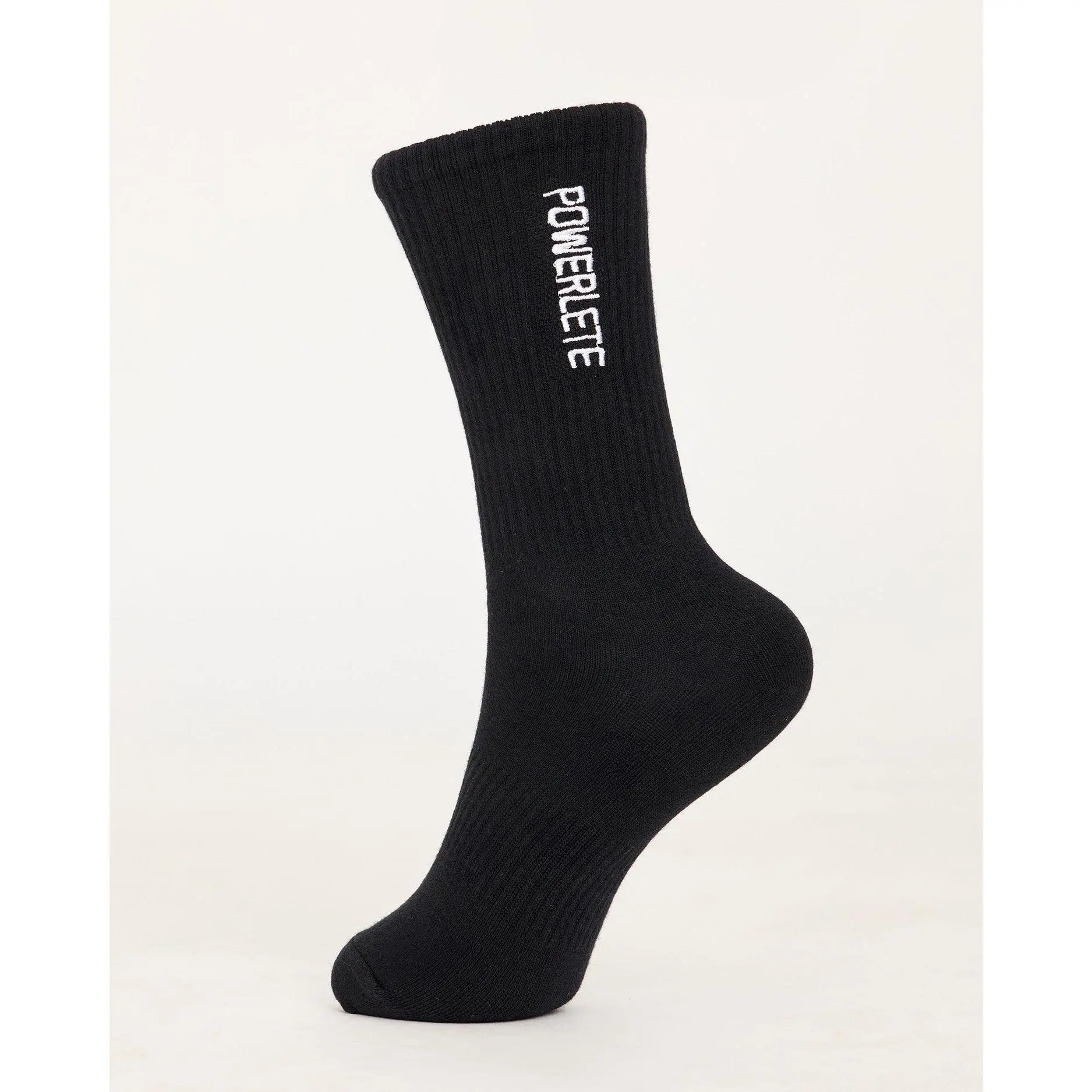 Premium Embroidered Crew Socks