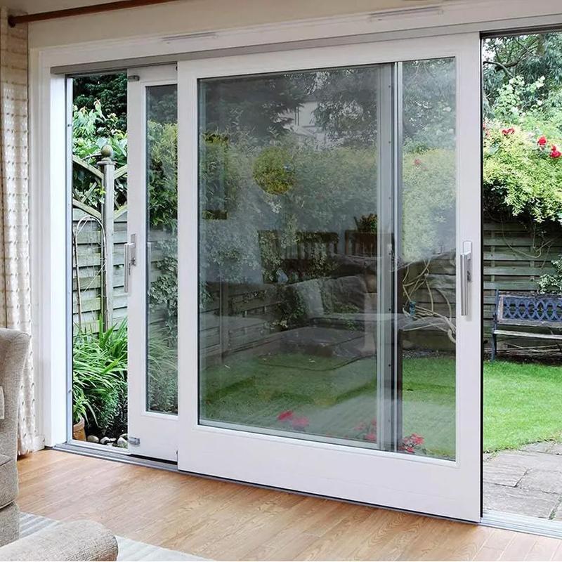 One Way Window Film, Privacy Film for Glass Windows, Heat Reflective Mirror Window Film - 90x200cm, Silver/black 2
