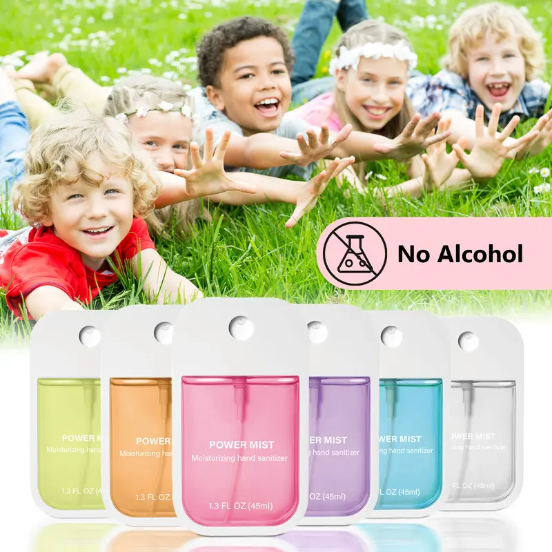 Fragrance Hand-free Spray Vanilla Lavender Aloe Household Portable Cleaning and Disinfection Hand Sanitizer 4