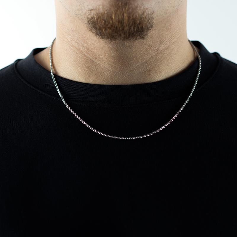 ROPE CHAIN - SILVER 2