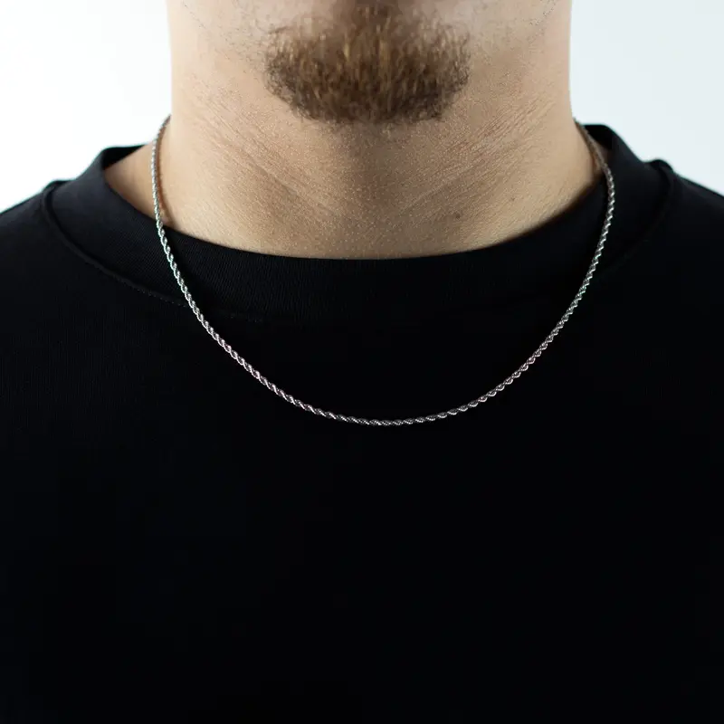 ROPE CHAIN - SILVER 2