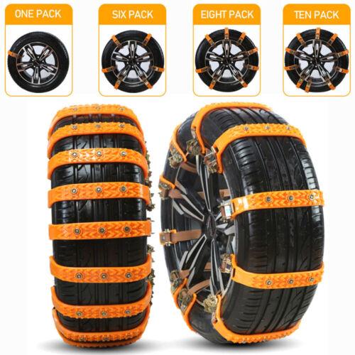 8X Snow Tire Chain for Car Truck SUV Anti-Skid Winter Emergency Muddy Driving 2