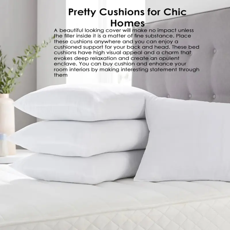 Pack of 4 Extra Deep Filed All Sizes Cushion Pads Inserts Fillers Scatters Soft cushions 6