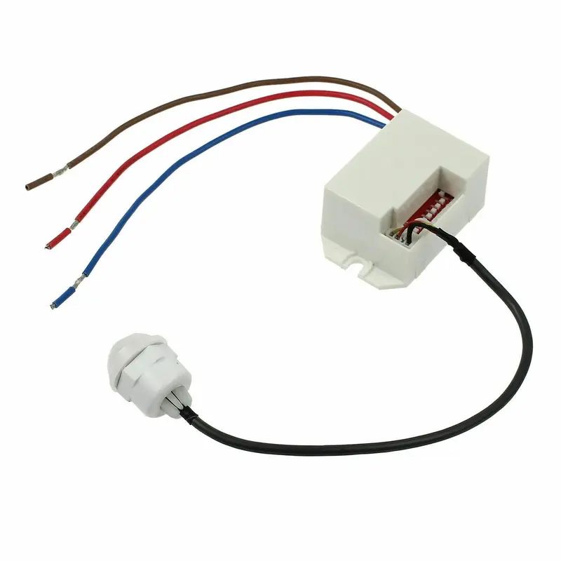 PIR Ceiling Motion Sensor   Light Switch  Mini Recessed 360" 8