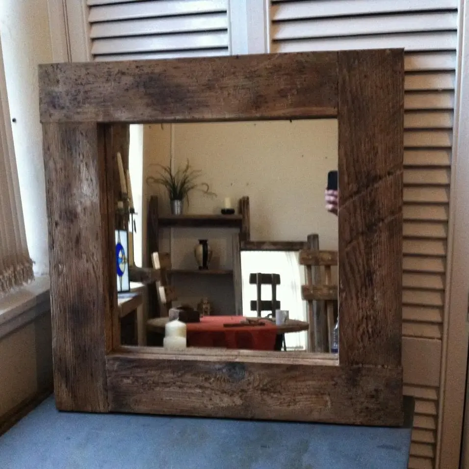 "Richmond" Rustic Mirror