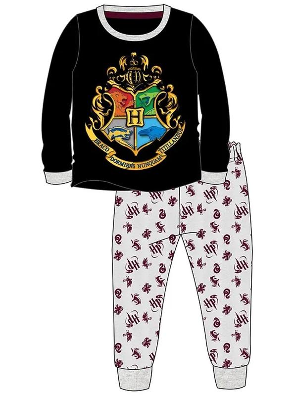 Children’s Harry Potter black and grey cotton pyjama set 0
