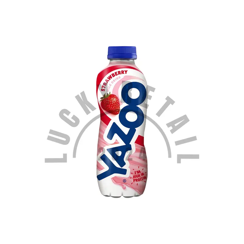 Yazoo Milkshake Drink - 10 x 400ml Pack | High Protein & Calcium Milk Beverage | Flavours: Vanilla, Chocolate, Banana & Strawberry 6