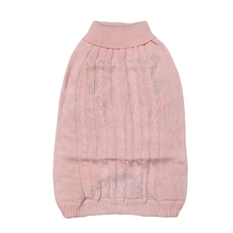 Soft Dog Sweater with High Neck - Smart Quality Jumper in 6 Winter Colours 3