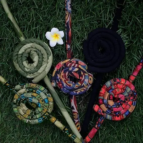 Spiral Lock Hair Tie Dreadlock Accessory Bendable Hair Ties for Women and Men Ponytail Holders Colorful Dreadlock Hair Tie Long Dreads Thick Curly Hair Holder - heatless styling tool 3