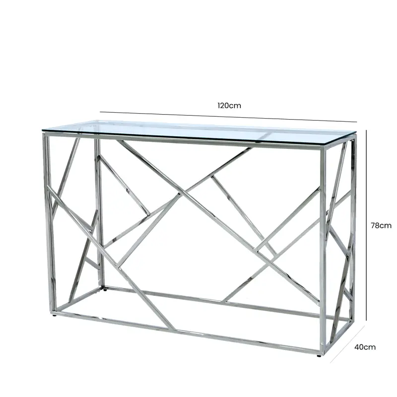 Azalea Gold Console Table 8