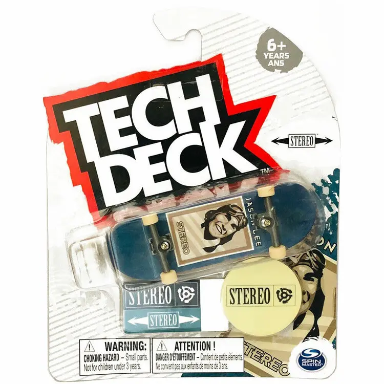 Pick Your Fave Tech Deck Single Pack 96mm Fingerboard - Authentic Skateboard ExpStereo (Jason Lee) (M23)