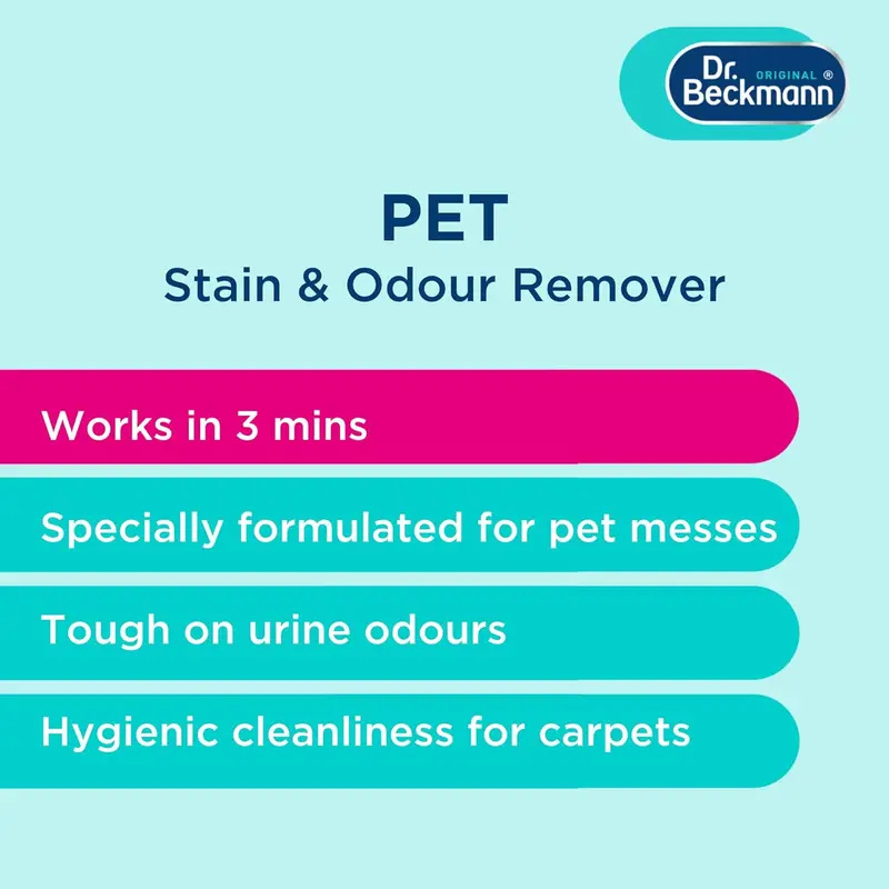 Pet Stain & Odour Remover, Eliminates stains and odours caused by pets, incl. applicator brush, 650 ml 1