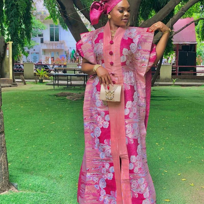 Luxury Brocade kaftan dress 1