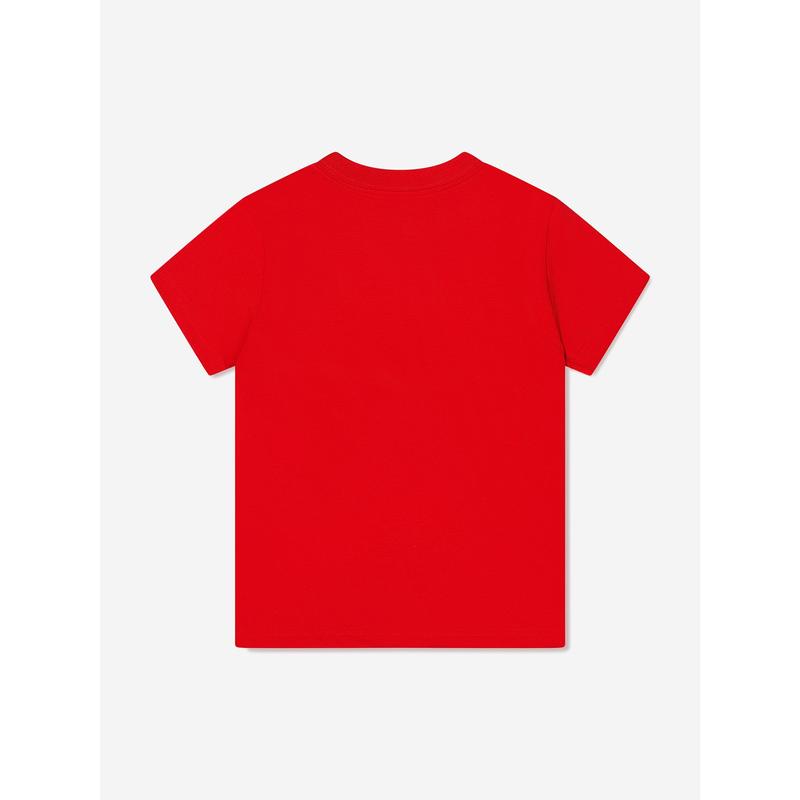 Ralph Lauren Boys Logo T-Shirt in Red 1