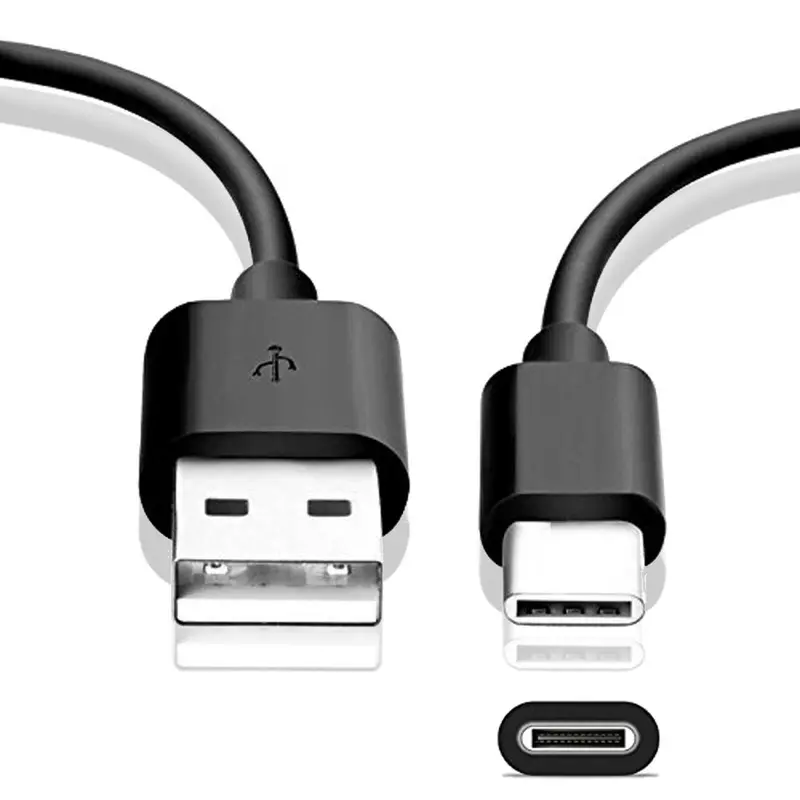 Type C Data Cable 1 Piece USB to Type C Fast Charging Cable, Universal Data Cable For Samsung, Huawei Xiaomi Devices Plastic TPU Waterproof Connection Waterproof TPU Plastic IDO type  Mobile Charger Electronic Plug fastcharging cable mobile charging 1
