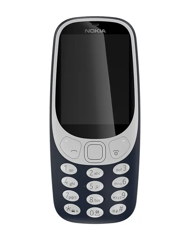 Nokia 3310 16GB Matte Blue Unlocked Feature Phone with Dual Sim, FM Radio, and Long-Lasting Battery - Cellphone, Smartphone Retro Bluetooth Wireless 0