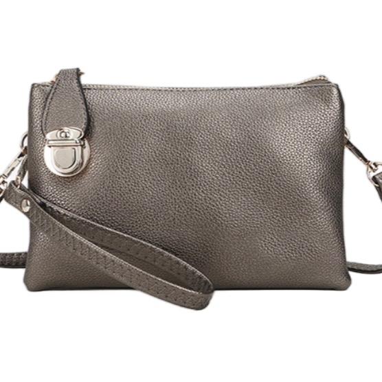 Women's Small Zip Clasp Clutch/Messenger Bag - Perfect for Everyday Use 2