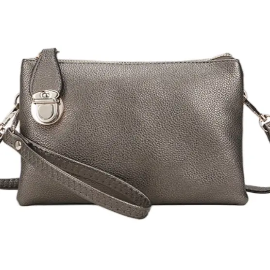 Women's Small Zip Clasp Clutch/Messenger Bag - Perfect for Everyday Use 2