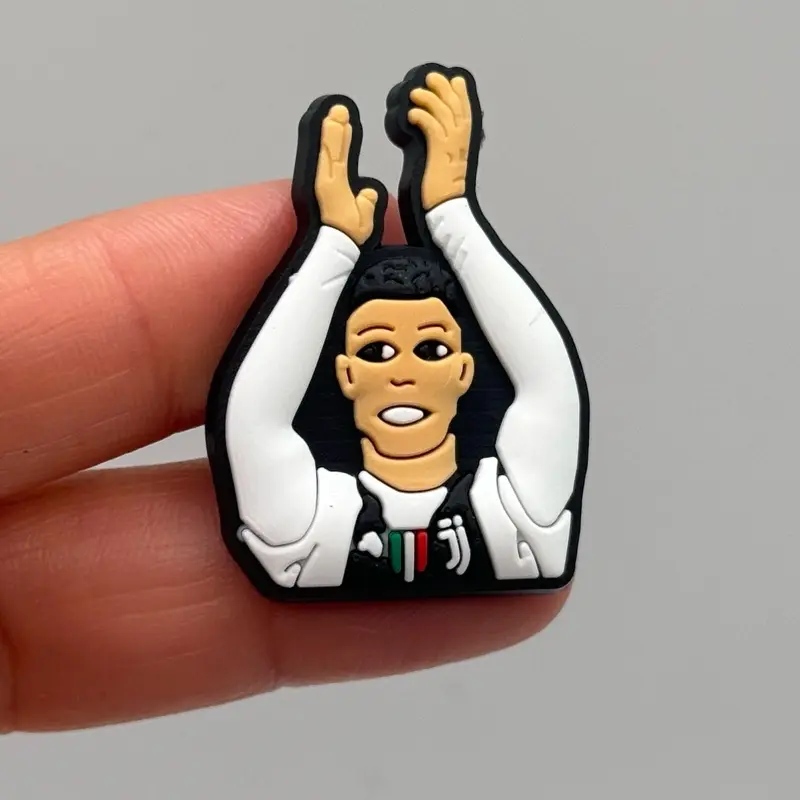 Football Shoe Charms for Croc shoe style -  Footwear- birthday gifts - cute and fun 2