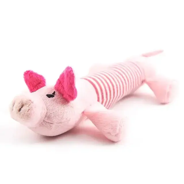 Squeak Plush Dog Toy 4
