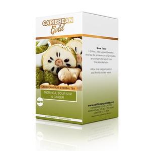 Caribbean Fruit Tea - Natural, Health, Wellness, Wellbeing, Detox, Exotic Fruit, Soursop, Nettle, Morgina, Superfood, Functional Food