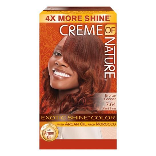 Creme Of Nature Exotic Shine Permanent Hair Dye With Argan Oil 6