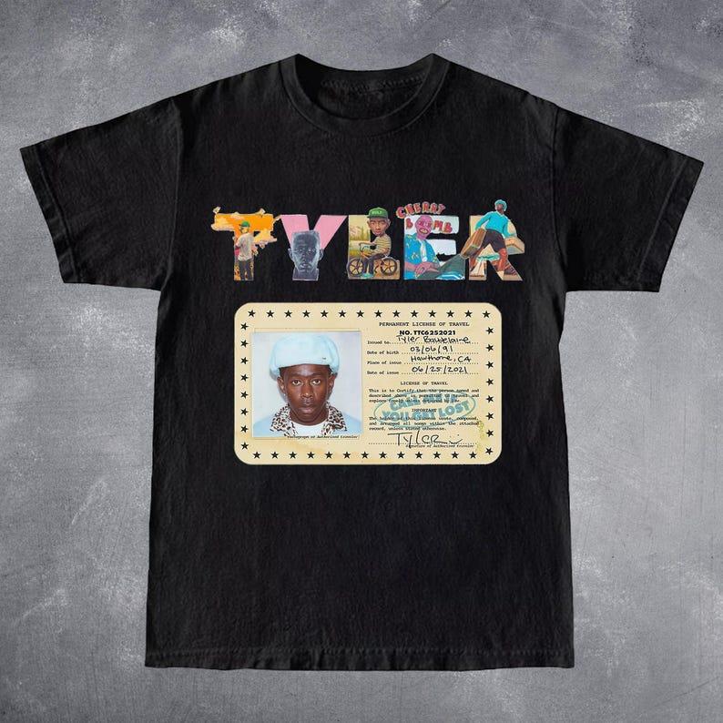 Tyler Tee, Vintage Creator Graphic Hip Hop, Rapper Fan Gift Vintage Unisex Shirt, Hip Hop 90s Graphic Shirt, Gift for Fans 1