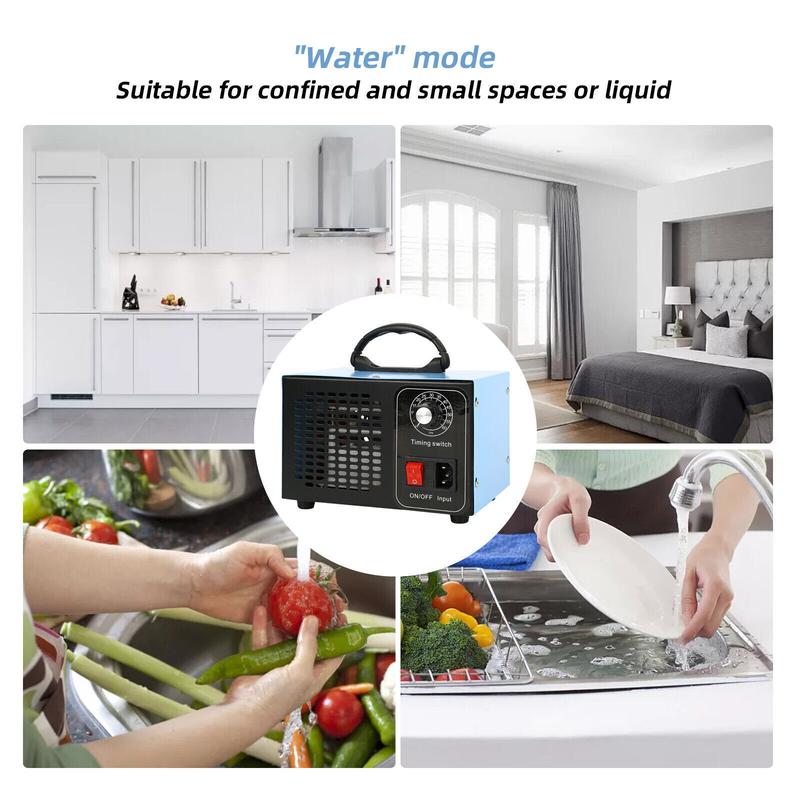 Ozone Generator 48,000 mg/h Negative Ion Generator, Commercial Industrial Odor Removal Eliminator with 120 Min Timer Ozone Machine for 300 ㎡ Room, Air Purifier for Home Pet Car Smoker Kitchen air  purifier filter 6