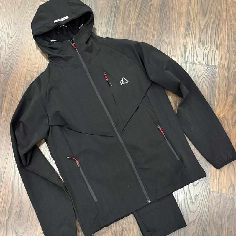 Men’s hooded Slim Fit Tracksuit with cargo bottoms 5