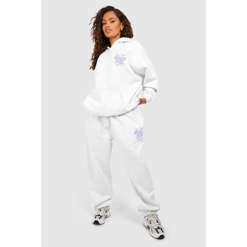 DSGN Studio Sports Bubble Slogan Oversized Jogger 1