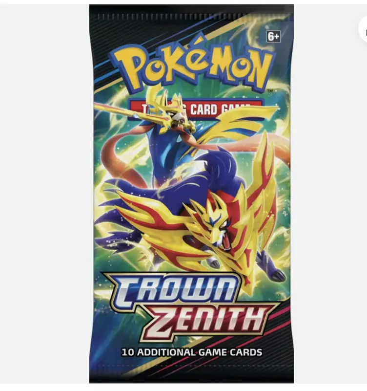1 x Crown Zenith Single Booster Pack Ripped Live 0