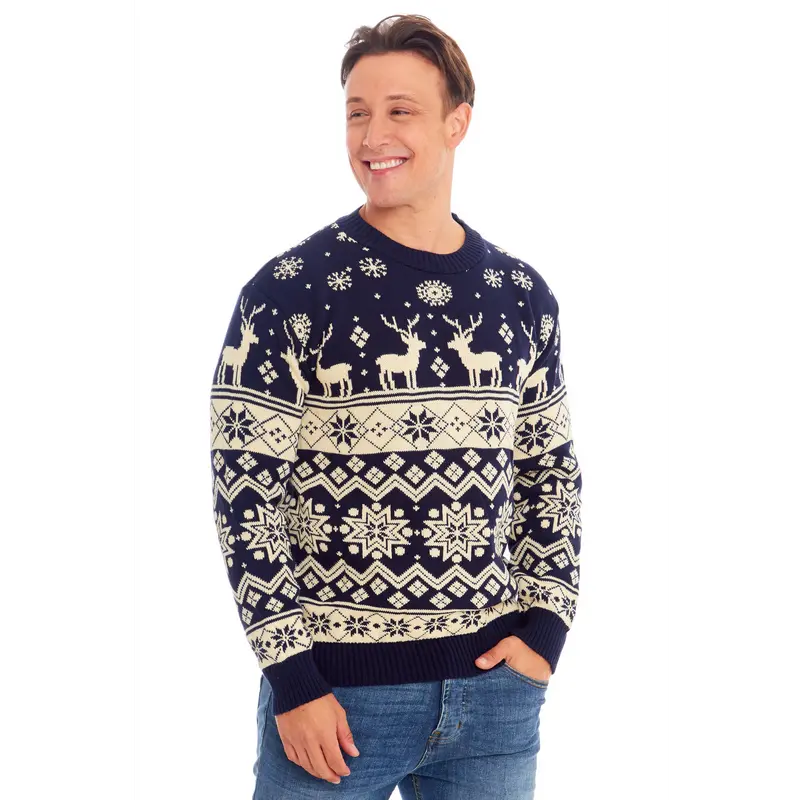 Nordic Cream Christmas Jumper 2