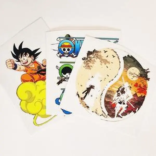 UV DTF Transfer 3D Stickers - A4