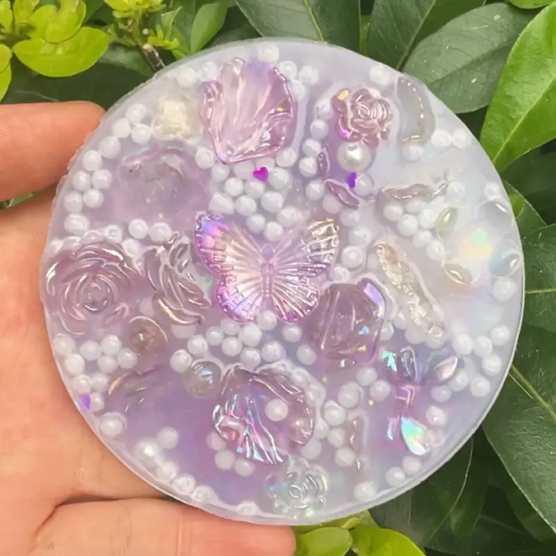Dreamy flowers Picky pad-ADHD-Anxiety - Autism - Skin Picking-Stress Relief duck  duck 1
