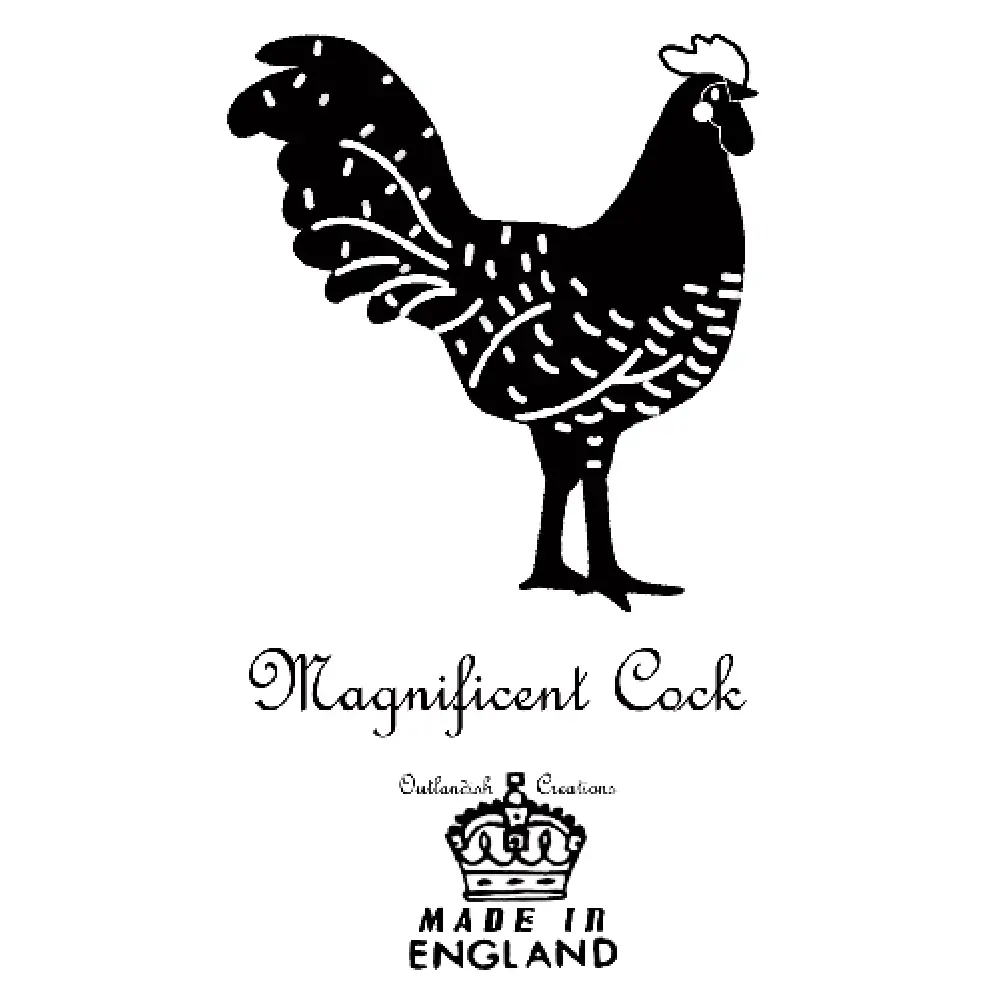 Magnificent Cock Tea Towel