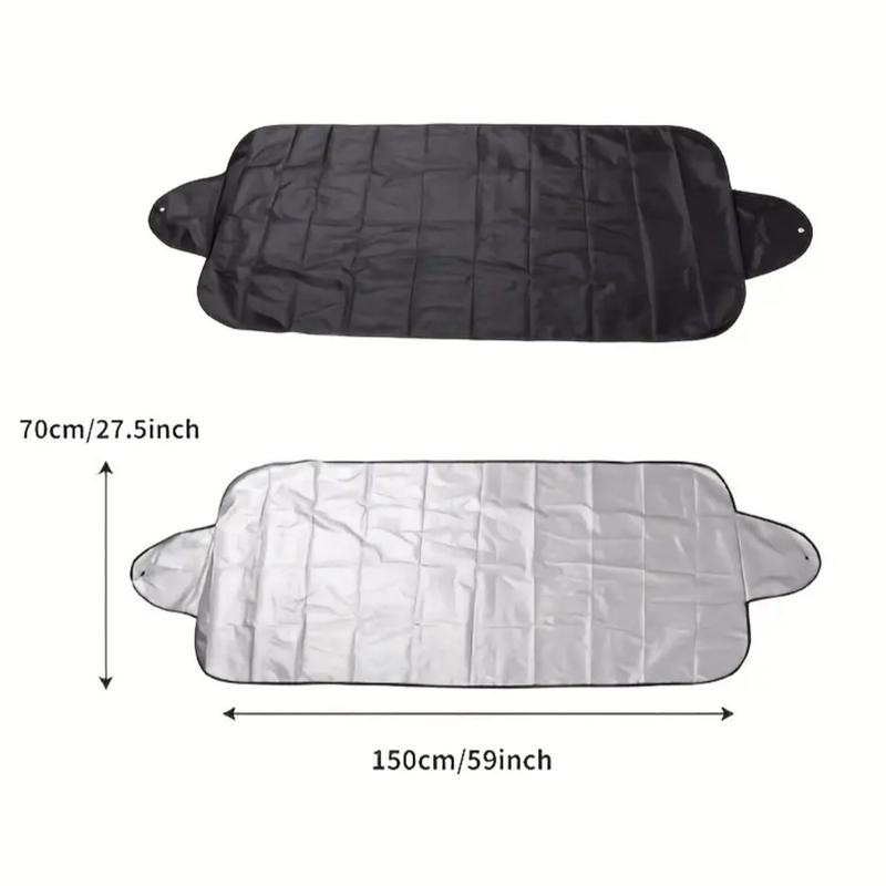 Car Windshield Cover Waterproof Sun Visor Protection Against Heavy Snow, Ice, and Frost - Compact, Portable, and Easy to Install 1