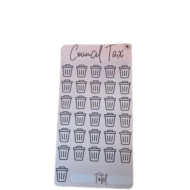 monthly bills saving tracker 4