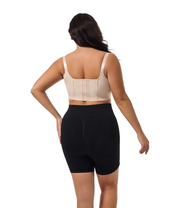 Product Introduction of [Curlady]Back Smoothing Bra PushUp Plus Size Bra HideBack Fat NoUnderwear Simple Wireless3/4Coverage Comfort Seamless Bra 11