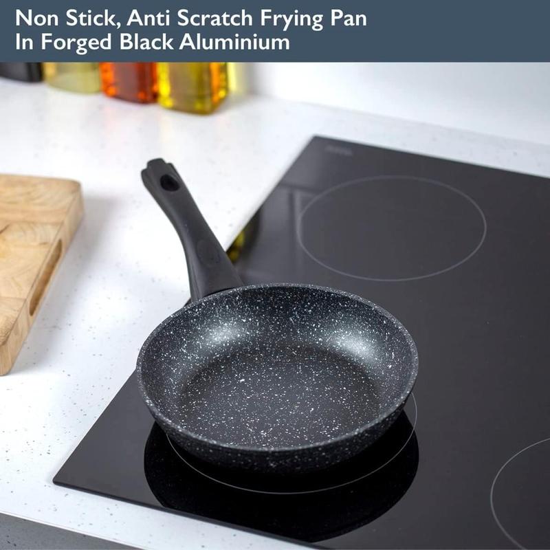 Non Stick Frying Pan 20cm, Induction, Electric & Gas Hob, Egg Frying Pan Cookware 6
