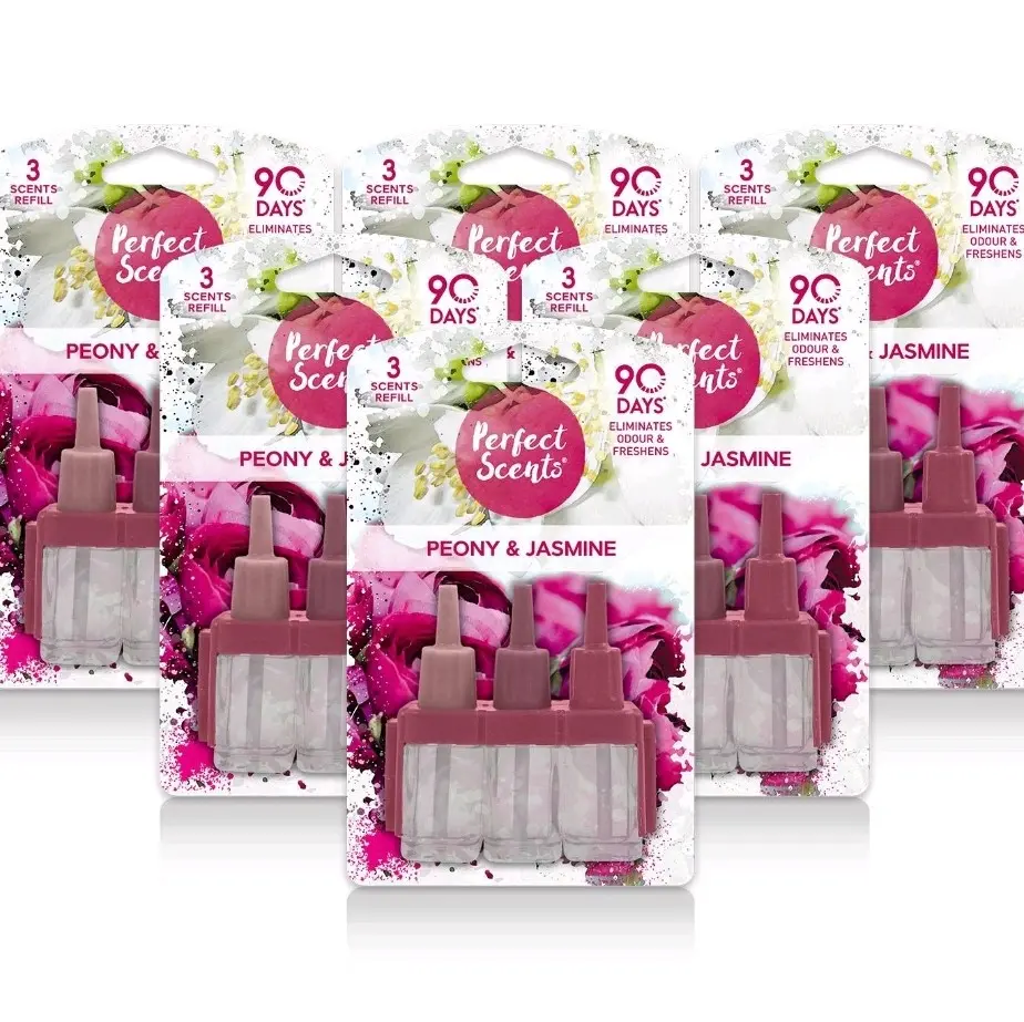 Perfect Scent 6 x Plug In 3volution Refills For Ambi Pur Machine Refills Air Freshener Refills Aroma Fragrance Room Perfume Scented