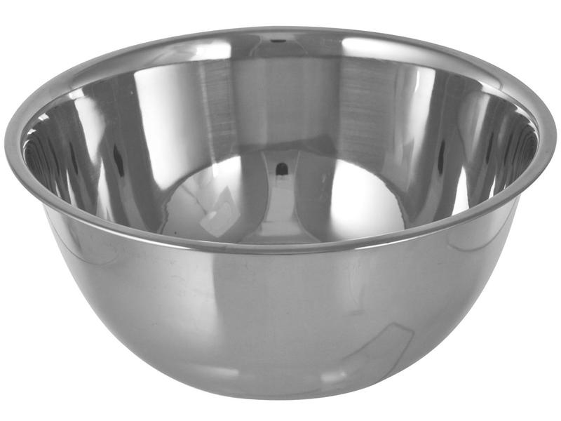 Buckingham Deep Mixing Bowl Stainless Steel for Baking Food Prep & Mixing Durable Tableware for Professional & Home Kitchens 8 Liters 34 cm 4
