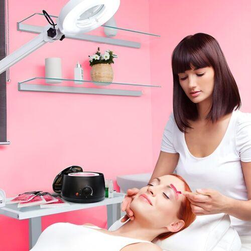 【Easter Sale】Waxing Kit, Wax Pot for Hair Removal, Wax Heater Kit for Waxing professional, 5 packs Wax Beads and 20 Applicator Sticks, Painless Waxing Machine for Full Body Waxing 4