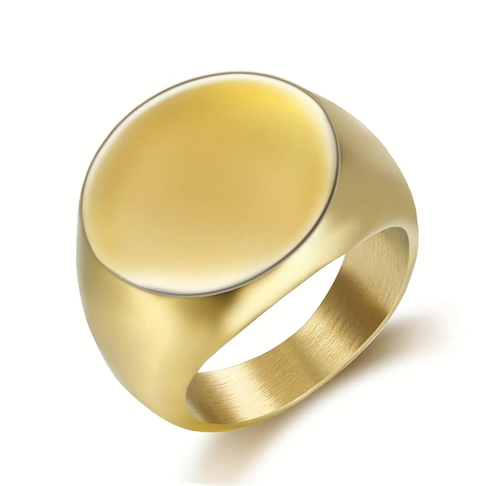 Premium menswear Classic - 18K Gold Plated Ring