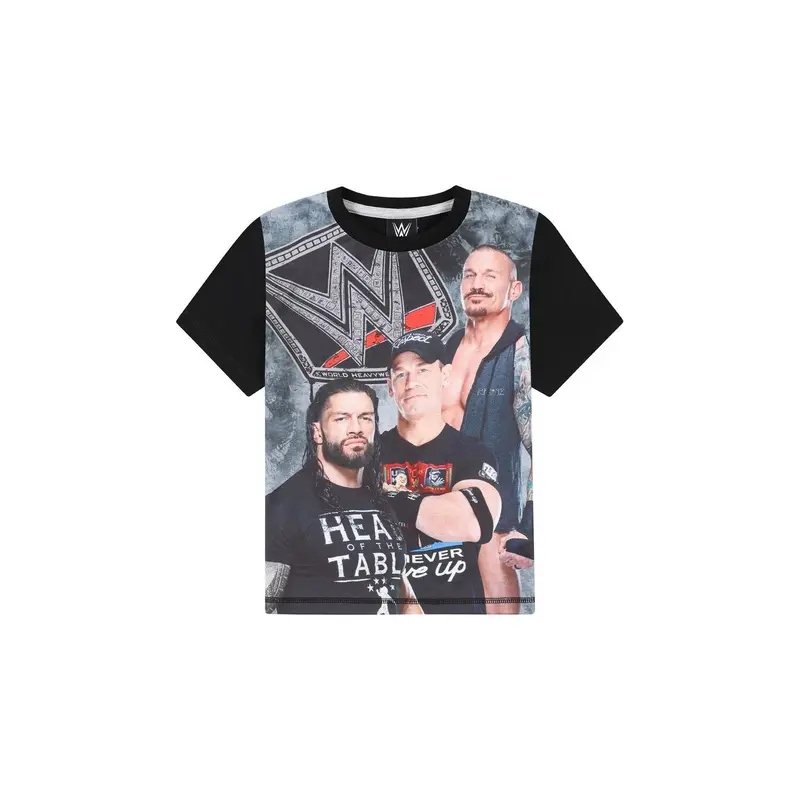 WWE Boys Roman Reigns Randy Orton John Cena World Wrestling Entertainment Grey Short Pyjama Set 3