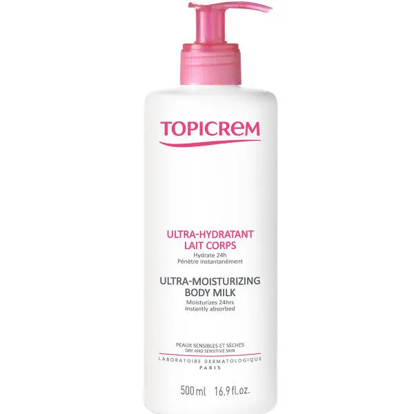 Topicrem Ultra Moisturizing Body Milk 500ml