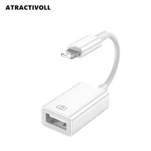 ATRACTIVOLL Apple otg mobile phone adapter usb flash drive iPhone data USB to lightning adapter converter