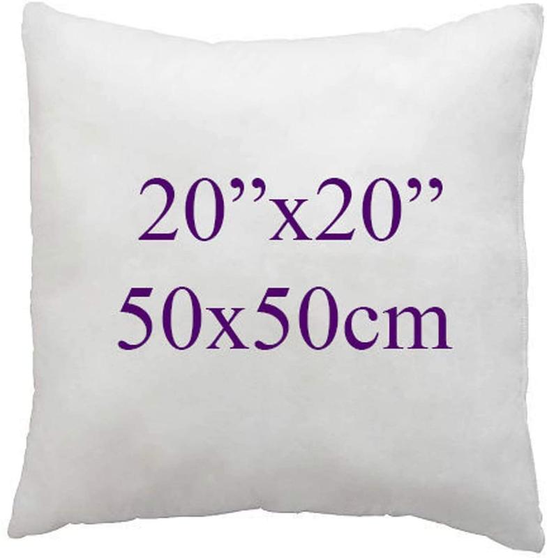 Duck Feather Cushion Pads Inners Inserts Fillers Scatter 100% Cotton Down Proof Cover Hypoallergenic Cushions 16",18",20",22",24",26" 4