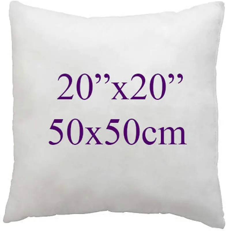 Duck Feather Cushion Pads Inners Inserts Fillers Scatter 100% Cotton Down Proof Cover Hypoallergenic Cushions 16",18",20",22",24",26" 3